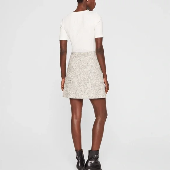Centie Mini Skirt - New With Tags - NEVER WORN - Black/White Multi